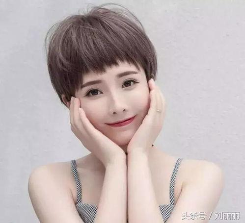 台湾短发女网红